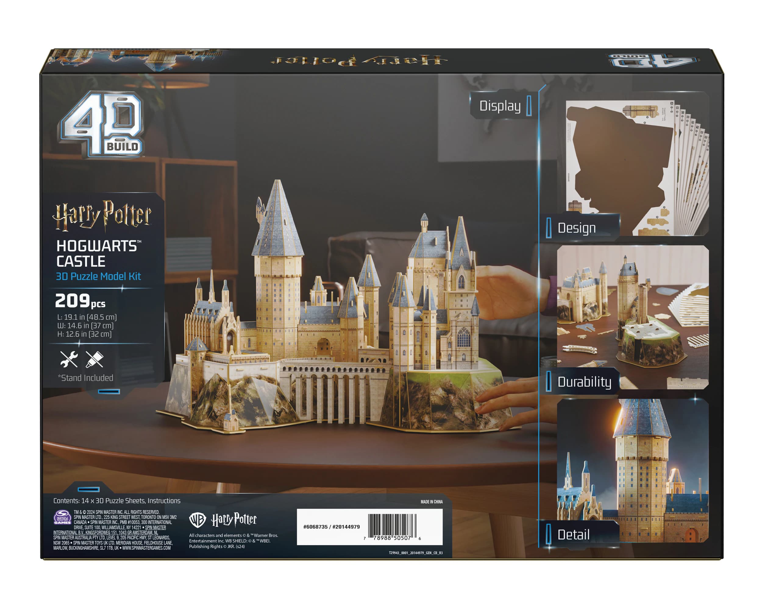4D Harry Potter Hogwarts Castle 4