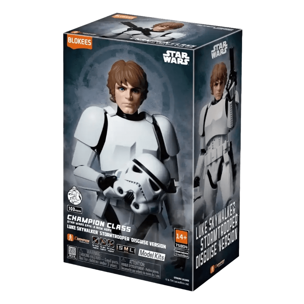 Blokees Luke Skywalker Stormtrooper Disguise Version 1