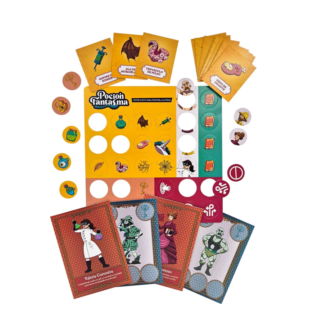 Juego De Memoria Y Estrategia - Poción Fantasma  3