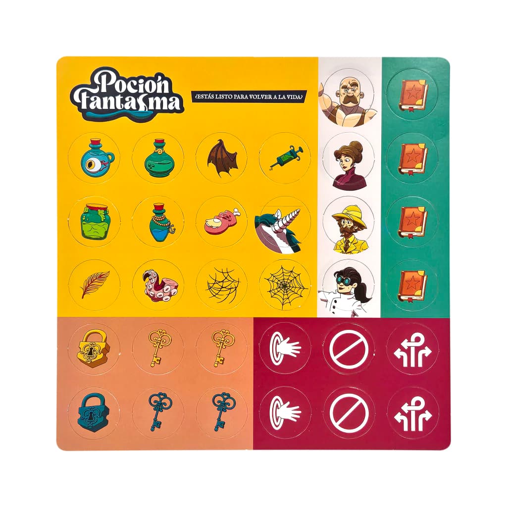 Juego De Memoria Y Estrategia - Poción Fantasma  4