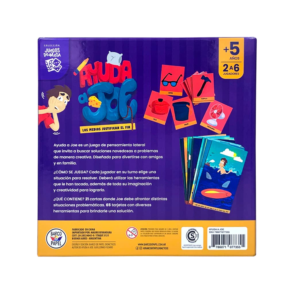 Juego De Memoria Y Estrategia - Ayuda A Joe 4