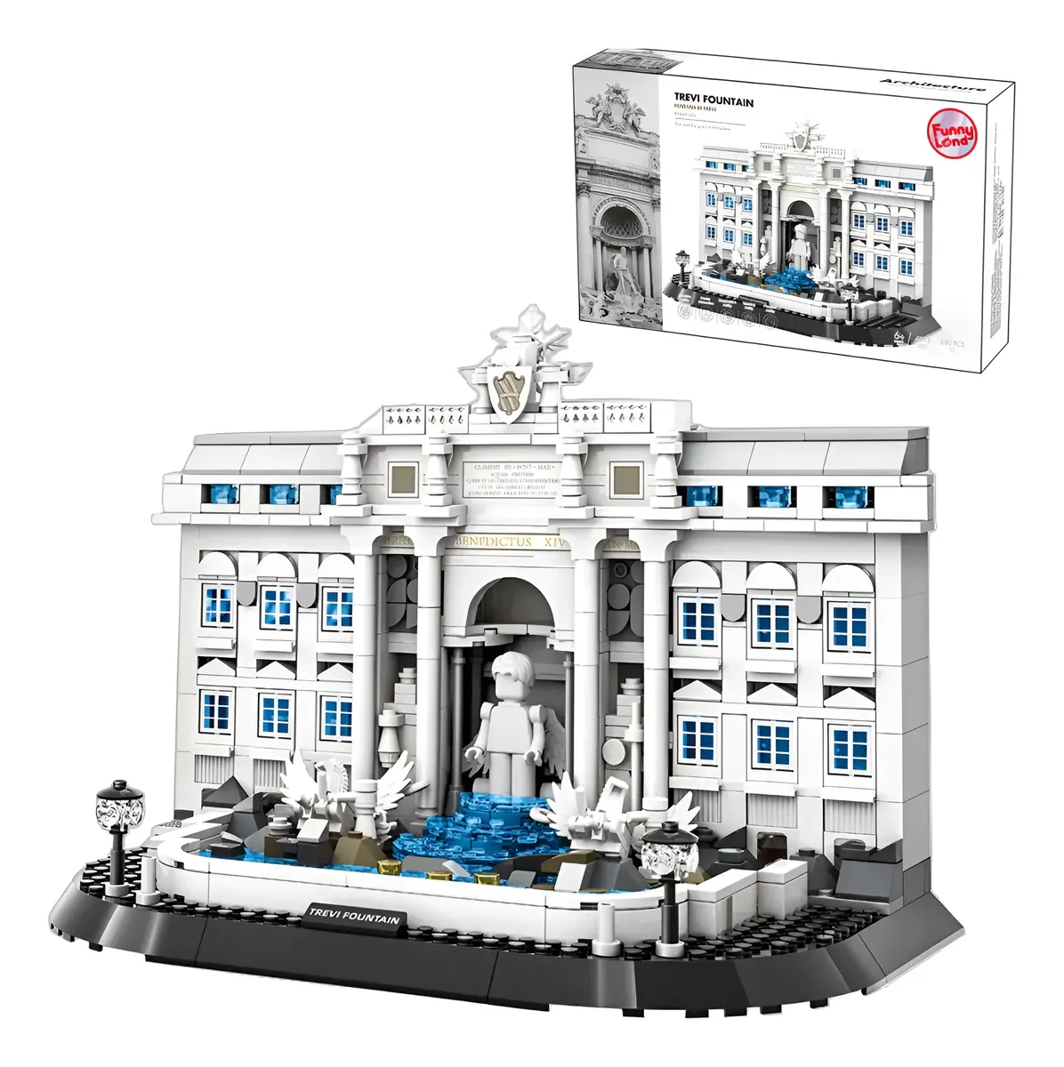 Puzzle 3D Fontana Di Trevi - Funny Lond 3