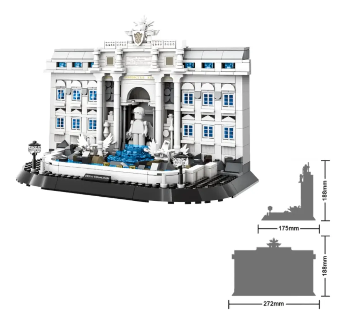 Puzzle 3D Fontana Di Trevi - Funny Lond 4
