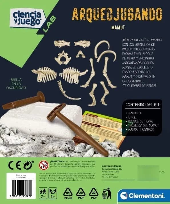 Juego De Ingenio Clementoni Mamut 3