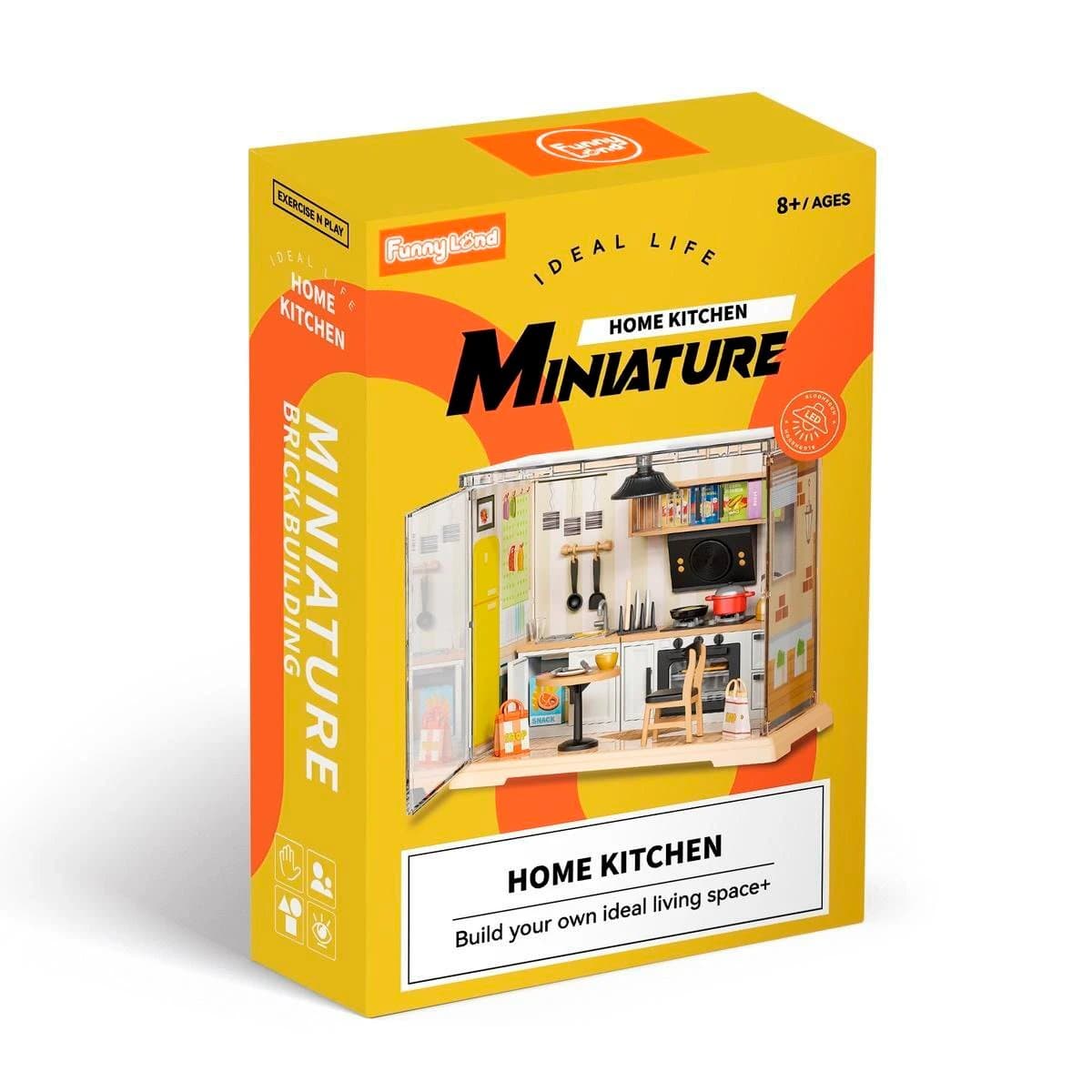 Mini Home Kitchen Para Armar Con Luz 102 Piezas 2