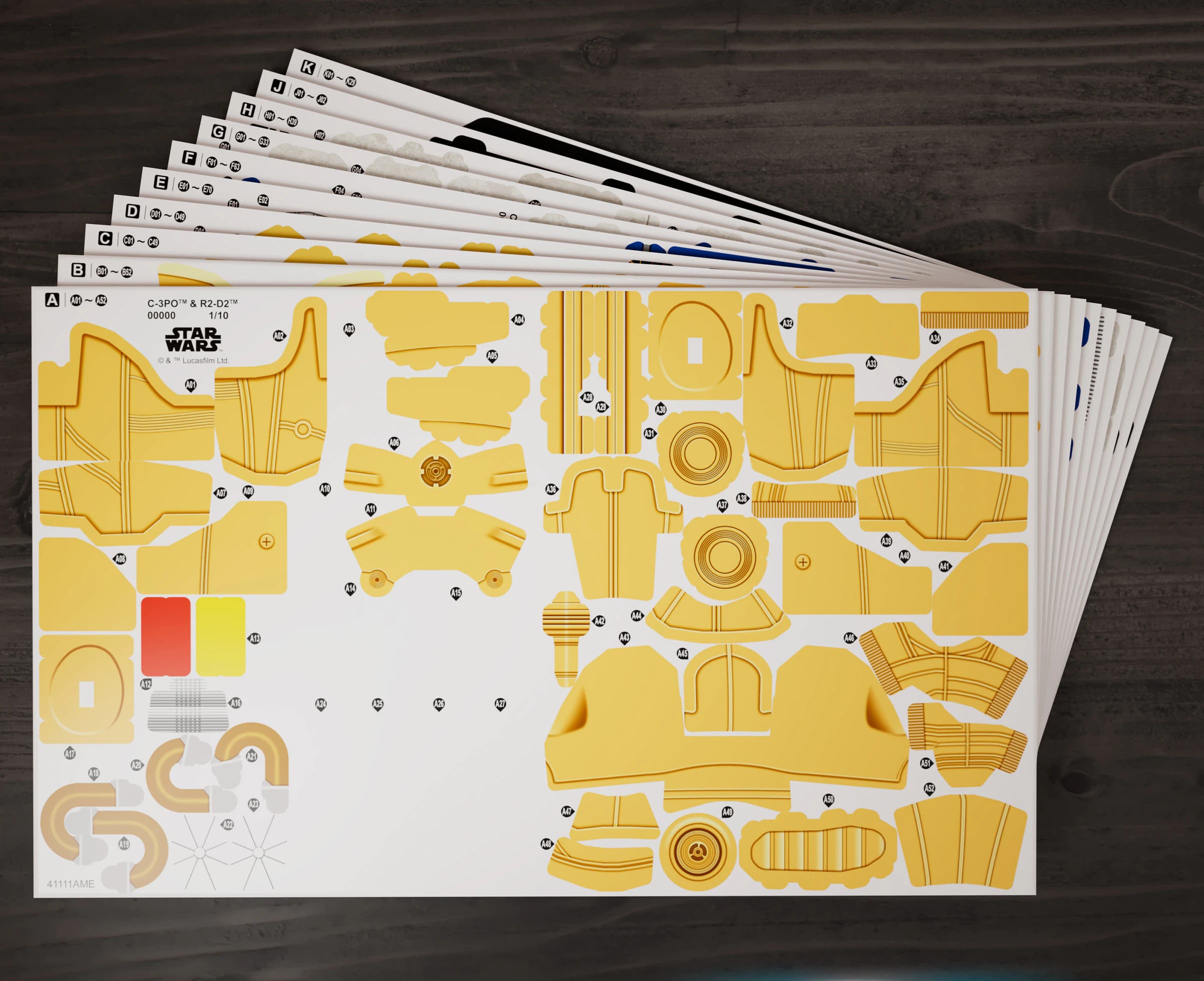 4D Star Wars C-3PO & R2-D2 2
