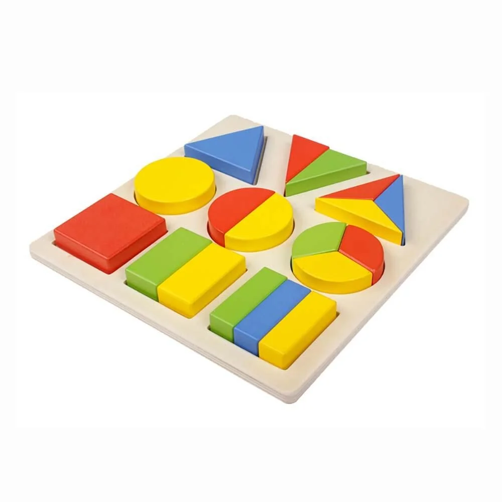 Rompecabezas De Figuras Geometricas 1/24