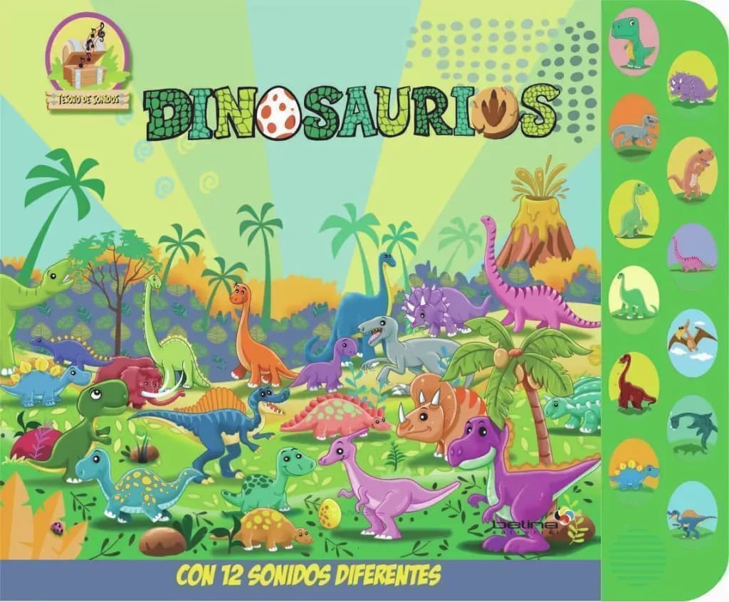 TESORO DE SONIDOS DINOSAURIOS