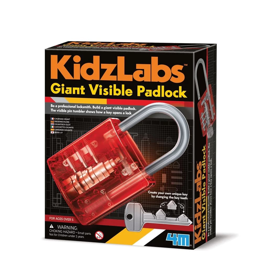 KidzLabs - Giant Visible Padlock
